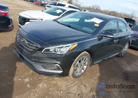 2015 Hyundai Sonata Sport z USA, uszkodzony, nr VIN 5NPE34AF1FH251211